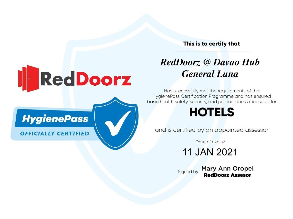 Reddoorz @ Davao Hub General Luna Dış mekan fotoğraf
